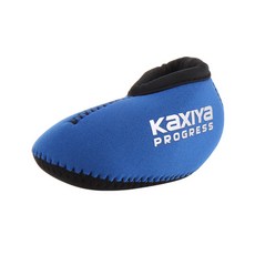 kaxiyagolf 氯丁橡膠鞋型一字型推桿套, 藍色