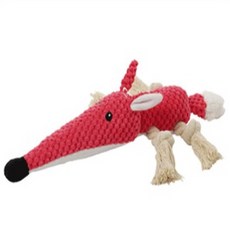 Devence 狗減壓附件娃娃 33 x 23cm, 粉色的, 1個