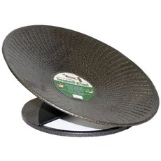 EXOTICNUTRITION 貿易磨輪 36 cm, 黑色的, 1個