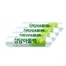 JUNGDAMA 衛生捲筒袋 25*35cm 200入, 4個