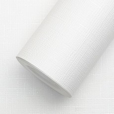 벽지나라 친환경 광폭합지 롤 도배지 93412-1, 화이트