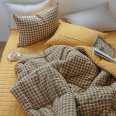 EBLANK 日常玉米棉薄被, 炭芥末