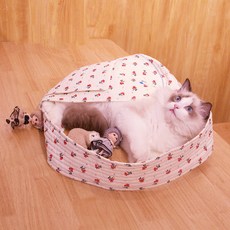 하이어앤하이어 고양이 포대기, 혼합색상, 1개