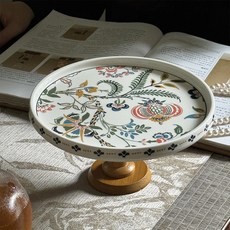 efactory Judy N 室內裝飾復古木質飾品香水託盤, 木質