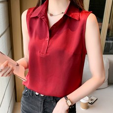 루나걸 슬러디 나시 블라우스 L24SMBL051312