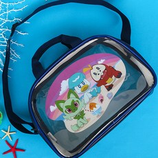 포켓몬스터 남아용 꾸왁스 보스턴 수영가방 PS020
