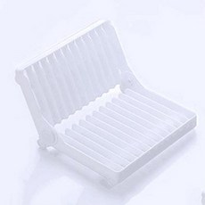 折疊式單層餐具瀝水架 3入