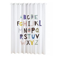 Market A數位透明印刷窗簾, TYPE2