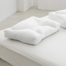 Buybeam 涼感頸椎枕 涼爽冰感雙面枕, 白色