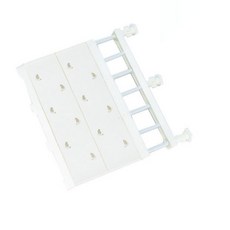 Moment衣櫃廁所廚房壓夾多功能置物架 42寬度 Plus S, 單色