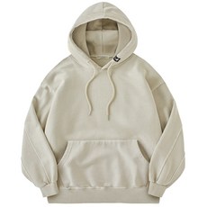 GHOST REPUBLIC 寬鬆內刷毛連帽大學T GHT-456