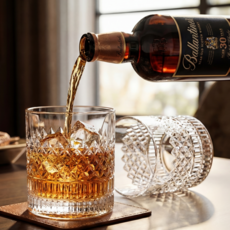 차오름 위스키 양주 온더락잔, 4개