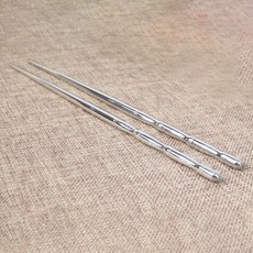 Goeunbi 真空不鏽鋼筷, 銀色, 單品, 1個
