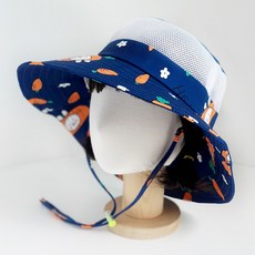 woojooi 兒童透氣網眼漁夫帽