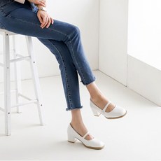 어바웃슈 여성용 타미프 메리제인 펌프스 구두