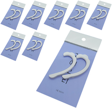 素色矽膠耳套, 8個