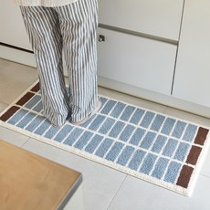 쁘리엘르 자카드 발매트, 인블루