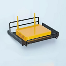 윤코 무타공 벽걸이 브라켓 벽선반, 블랙, 1단