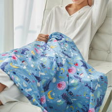 elim korea Velboa 超細纖維毯子, 晚安