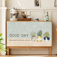 Artihome 春日花卉魔鬼氈櫥櫃簾, GL721