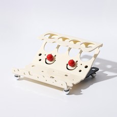 soonZAM 輕巧奢華牙刷架系列 4孔, 1個, 混合顏色