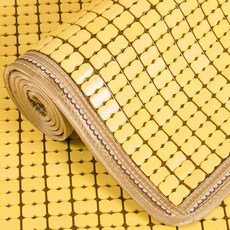 麻將坐墊 防滑 單條紋, 01 金色