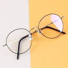 BEIMA 圓形 β鈦 矽膠鼻墊 圓框眼鏡 202SML + 鏡片組
