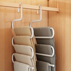 미누네 스텐 바지걸이, 화이트, 2개