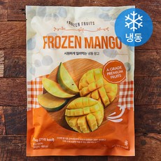 글로벌냉동식품 베트남산 망고 (냉동), 1개, 1kg