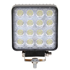 水下防水30度方形LED探照燈 搜尋燈 48W 白光, 1個