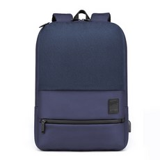 진호 남성용 심플 USB 백팩