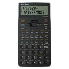 SHARP 기본계산 통계계산 재무용 전자계산기, EL-738XT, 1개