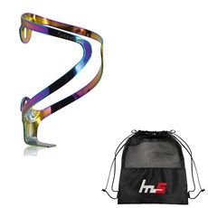 LUNJE Naya Style 自行車水壺架 + 專屬小袋套組 CYYP-134-2PU, 1套, 全息圖 B（搖籃）