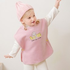 mollimelli 兒童愛心羊咩咩披肩睡眠背心