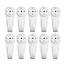 所有商品家居室內相框別針壁掛式 10p, 白色, 10個