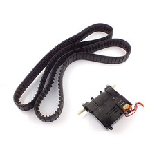 複製品2.4GHz 1/12 EV2 Ripso比例控制履帶坦克RC自修套組, 混色, 1套