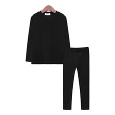 URAVI 孩童素色長袖上衣+長褲