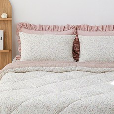 韓國 amante Herb Valley 莫代爾絎縫枕頭套, BEIGE