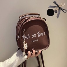 女款可愛迷你日常後背包+掛環 2件組 B84, 1型