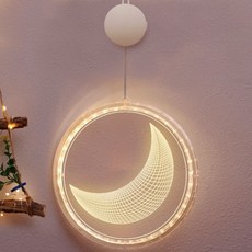 Bluesun 3D 光學錯覺 LED 燈泡月亮, 混合顏色