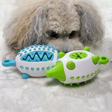 Petca 狗狗潔牙嗅聞玩具2件組, 綠色+藍色, 1套