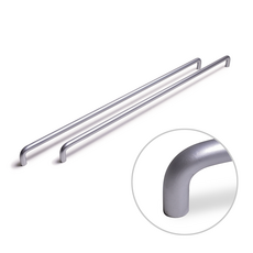 手柄世界14吋基本款2孔家具把手 銀色 P600, 2個