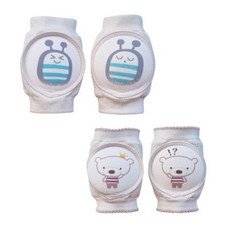 Bebekungjjak 護膝2件組, Dori藍色, Kobi, 1套