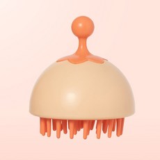 CocCoc按摩動物梳, 橘子, 1個