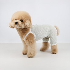 Grooming Dog 狗狗捲捲四腳衣背心, 1個, 棕色