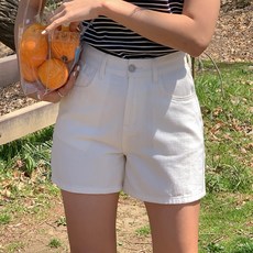 NEEDSOME 女款三分/四分Andy牛仔短褲
