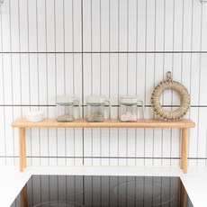 homegleam Woody Fit 電磁爐木製層架, 1個, 單一顏色