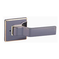 RIVER-GREEN 參觀浴室辦公室把手按鈕式莫奈802黑金, 1個