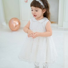 Tartine et Chocolat 嬰幼兒用 GC Lily刺繡洋裝 + 購物袋