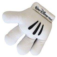 KHTOY 迪士尼米奇造型手套玩偶，可愛互動親子玩具，安全材質，正版授權, 1入